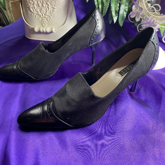 πCarole Little Elegant Pointed Toe Leather Pumps - Picture 4 of 14